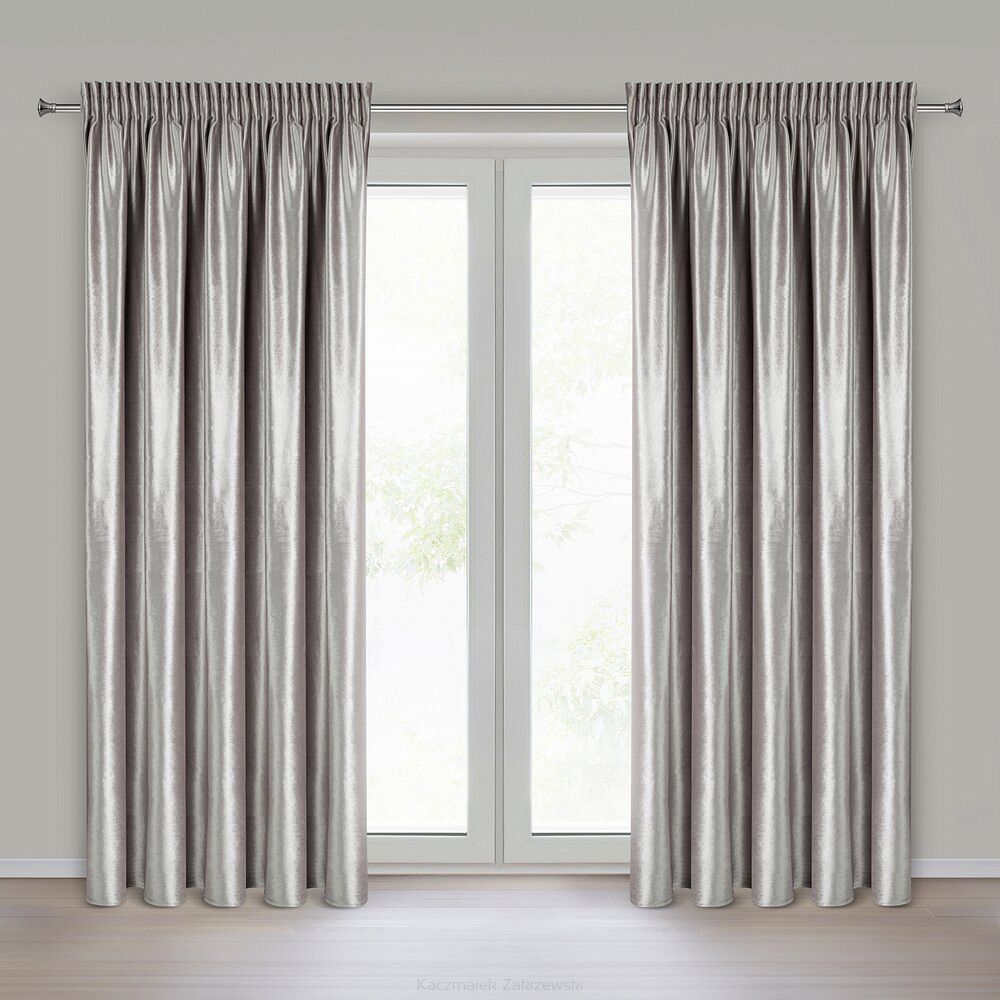 Zasłona gotowa CAMERON 140x270 Eurofirany beżowy