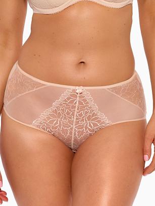 Figi damskie z koronką Maja 1300 beżowe