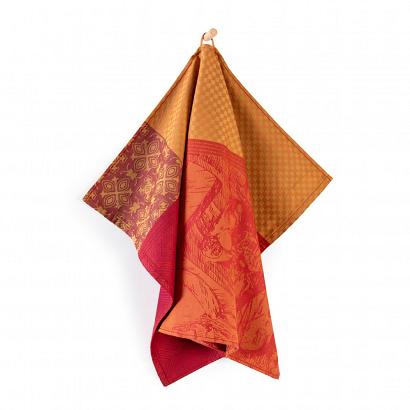 Ścierka kuchenna Tosca 50x70 Zwoltex GOAT czerwona pomarańczowa