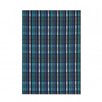 Ścierka kuchenna Tokyo 50x70 Zwoltex granatowa turkusowa kratka