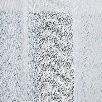 Firanka żakardowa gotowa na żabki FILOMENA 270x120 biała