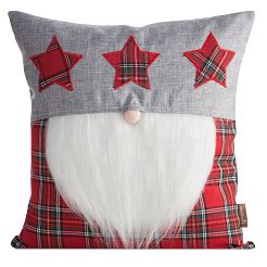 Poszewka dekoracyjna świąteczna 45x45 Eurofirany czerwony