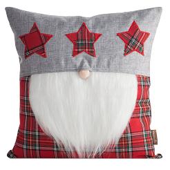 Poszewka dekoracyjna świąteczna 45x45 Eurofirany czerwony