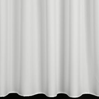 Zasłona gotowa na szelkach wodoodporna GARDEN 155x220 ogrodowa biała