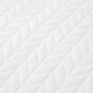 Poszewka dekoracyjna MOXIE 45x45 velvet biała