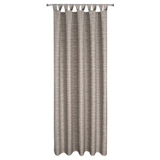 Zasłona gotowa na szelkach GARDEN 155x220 Eurofirany brązowy