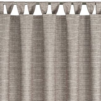 Zasłona gotowa na szelkach GARDEN 155x220 Eurofirany brązowy