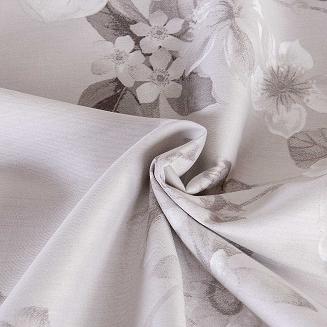 Pościel satyna bawełniana EXCLUSIVE PAREDES 200x220 Darymex beżowa szara kwiaty