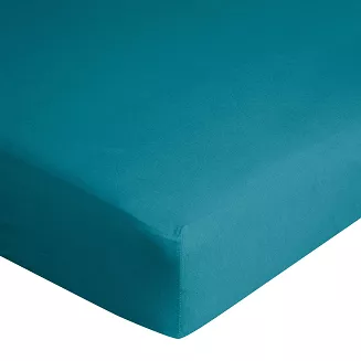 Prześcieradło jersey z gumką  220x240 Design91 turkusowy