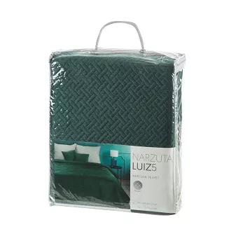 Narzuta dekoracyjna LUIZ 200x220 zielony