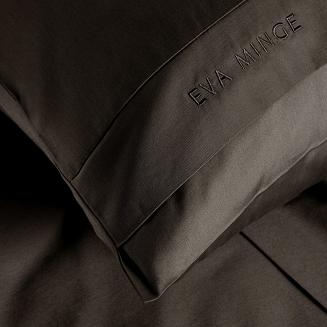 Pościel satynowa X2 160x200 Eva Minge Eurofirany brązowy