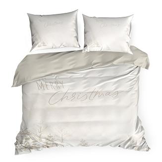 Komplet pościeli świąteczny POS 220x200 Eurofirany beżowy