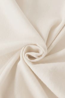 Prześcieradło flanelowe z gumką SIN 180x200 + 30 cm jasnobeżowe