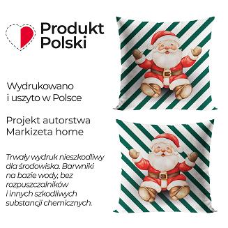 PASKI Z MIKOŁAJEM BAJKOWE ŚWIĘTA Poszewka dekoracyjna VELVET 40x40cm kolor 001 biały PBN359/POP/001/