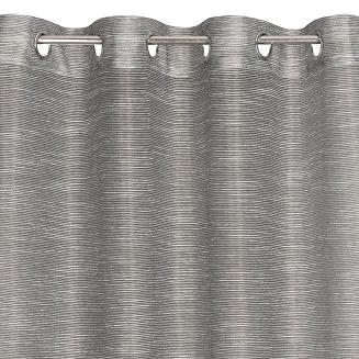 Firana gotowa na przelotkach RACHEL 140x250 Eurofirany stalowy