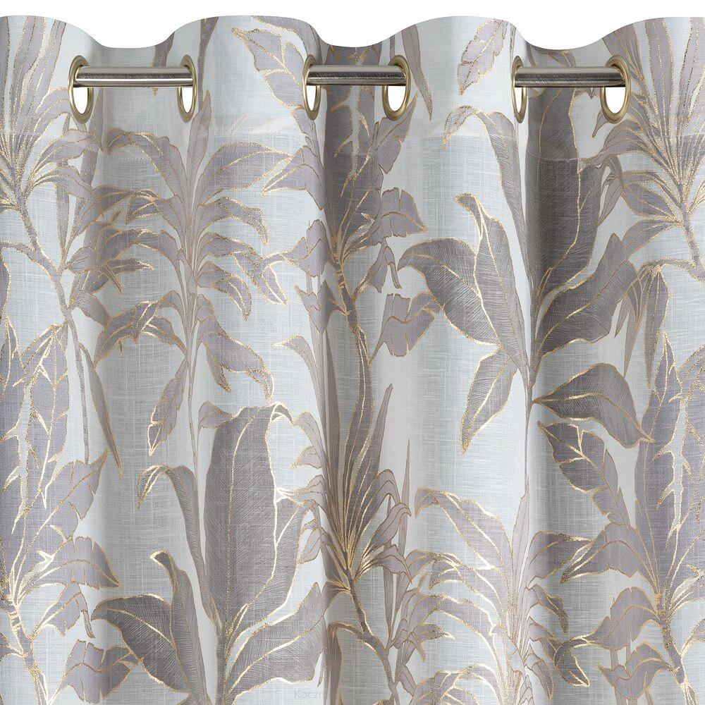 Zasłona gotowa ANELI 135x250 Eurofirany biały