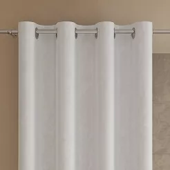 Zasłona gotowa na przelotkach VELVI 140x250 biała