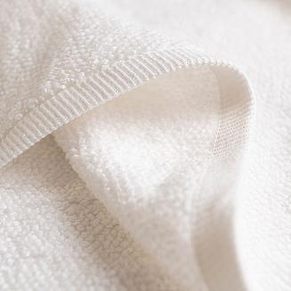 Ręcznik bawełniany LEON 50x90 strukturalne frotte biały