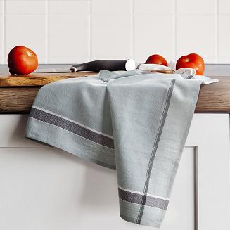 Ścierka kuchenna OLIVIA 50x70 Eurofirany czarna popielata