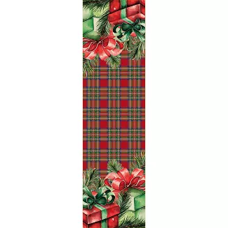 PREZENTY Bieżnik NINA WODOODPORNA, 38x140cm, kolor 003 czerwony  PBN284/KSP/C03/038140/1