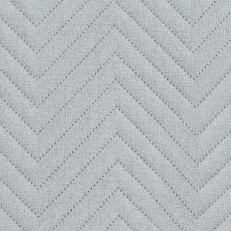 Narzuta dekoracyjna LEN 220x240 srebrny