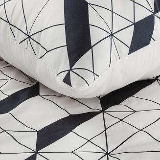 Pościel bawełniana GEO 160x200 Design91 beżowy