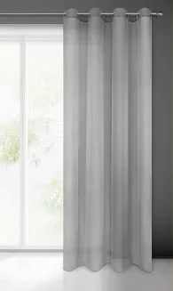 Firana gotowa na przelotkach REBECCA 140x250 Eurofirany stalowy