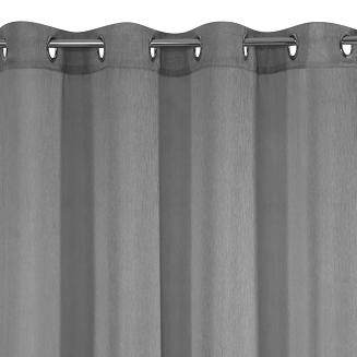 Firana gotowa na przelotkach REBECCA 140x250 Eurofirany stalowy