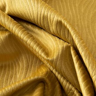 Zasłona gotowa na przelotkach LILI 140x250 Eurofirany miodowy