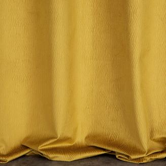 Zasłona gotowa na przelotkach LILI 140x250 Eurofirany miodowy