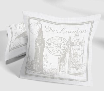 Poduszka dziecięca przytulanka 40x40 Darymex biała Londyn