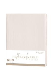 Prześcieradło flanelowe z gumką SIN 160x200 + 30 cm szare