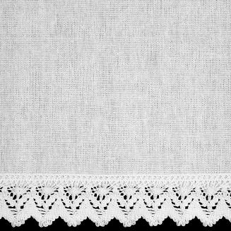 Firana gotowa na taśmie GUSTO 150x60 Eurofirany biały