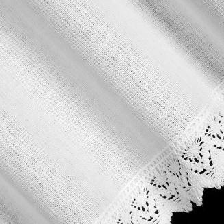 Firana gotowa na taśmie GUSTO 150x60 Eurofirany biały