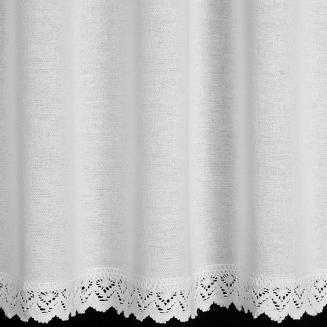 Firana gotowa na taśmie GUSTO 150x60 Eurofirany biały