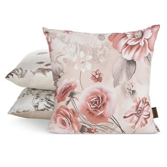 Poszewka dekoracyjna SPRING Eurofirany pudrowy róż