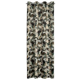 Zasłona gotowa na przelotkach ELENI 140x250 Eurofirany oliwkowy