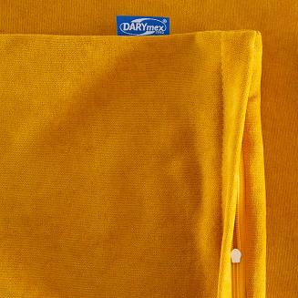 Poszewka dekoracyjna VELURI 40x40 Darymex musztardowa