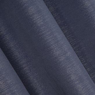 Zasłona gotowa na przelotkach ANJA 140x250 Eurofirany granatowy