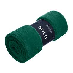 Zielony Koc Z Mikrofibry 250x300 Solo XXL