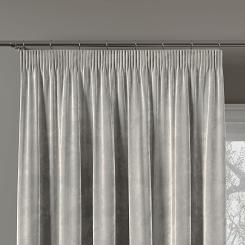 Zasłona gotowa na taśmie VELVI 140x240 szara