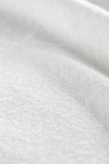 Prześcieradło flanelowe z gumką SIN 90x200 + 30 cm białe