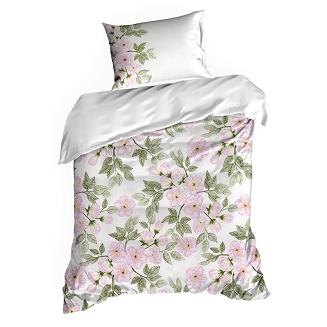 Pościel satynowa NIKA 140x200 Eurofirany biały