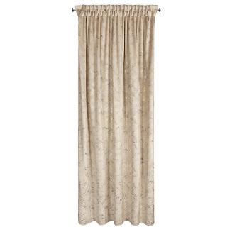 Zasłona gotowa na taśmie TULIA 135x270 Eurofirany beżowy