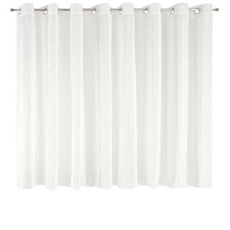 Firana gotowa na przelotkach REBECCA 350x155 Eurofirany kremowy