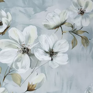 Pościel satynowa SPRING 220x200 Eurofirany jasnoszary