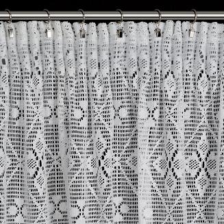 Zasłona gotowa na taśmie NELA 140x270 Eurofirany kremowy