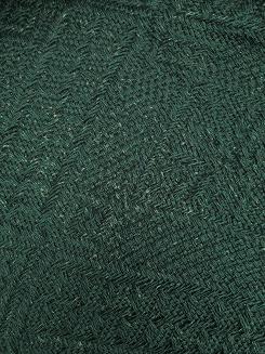 Komplet dekoracyjny narzuta 160x205 + 2x 60x160 ROMBY ciemnozielony