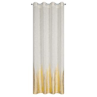 Zasłona gotowa na przelotkach IMANI 135x250 Eurofirany naturalny