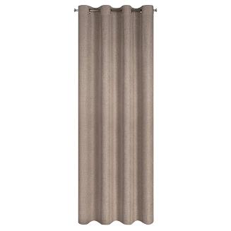 Zasłona gotowa na przelotkach ADELINA 140x250 Eurofirany brązowy